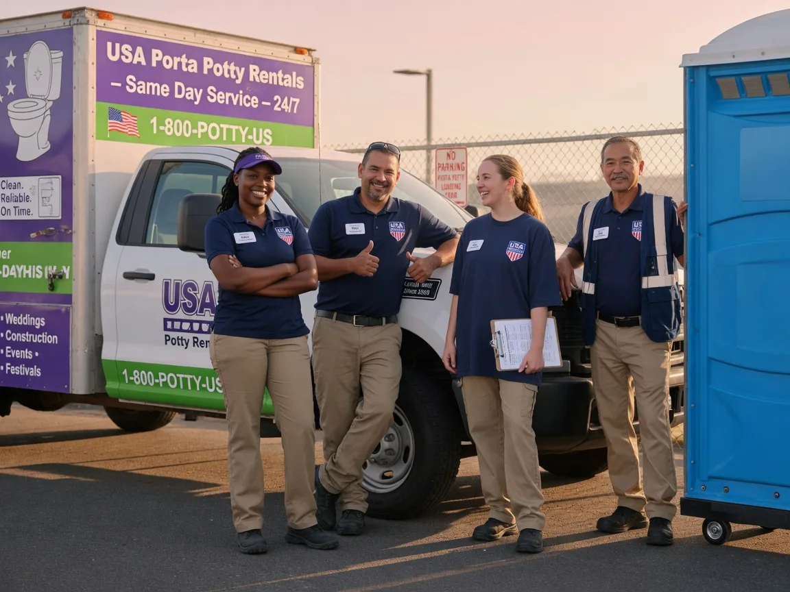 Porta Potty Rental company in Meansville, GA